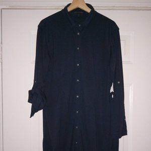 J.Crew Navy Shirt Dress
